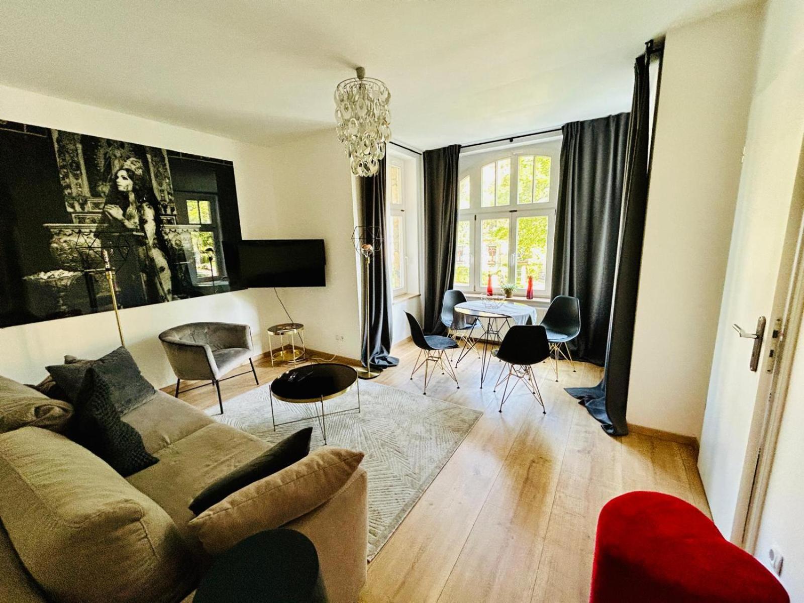 Stylisches City Appartment In Chemnitz Bester Lage! Buitenkant foto